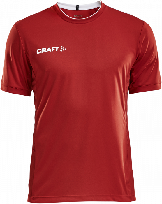 Craft - Progress Training Tee Youth - Rot & weiß