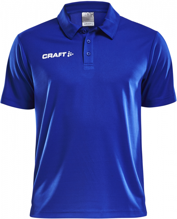 Craft - Progress Polo Pique Youth - Blau & weiß