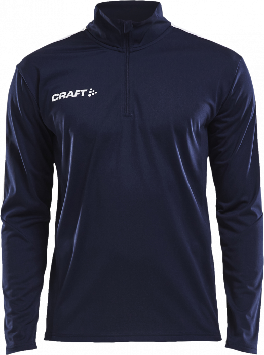 Craft - Progress Halfzip Men - Blu navy & bianco