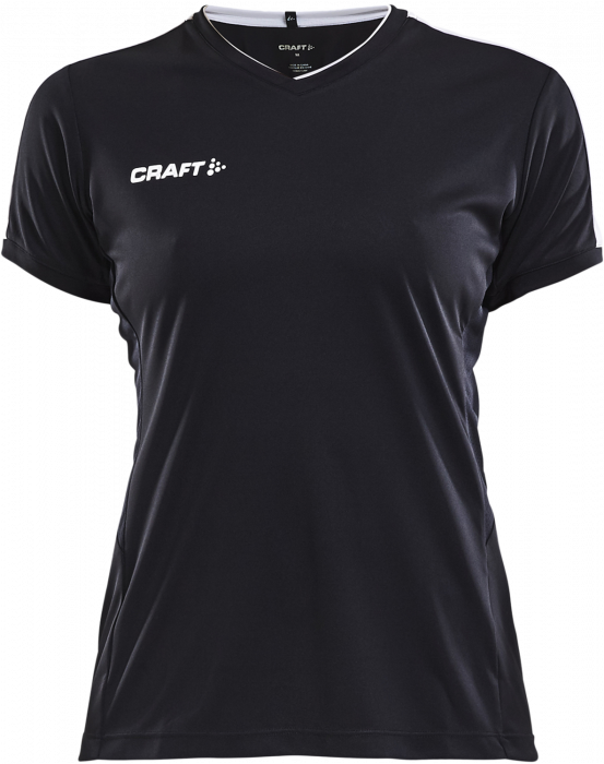 Craft - Progress Training Tee Woman - Schwarz & weiß