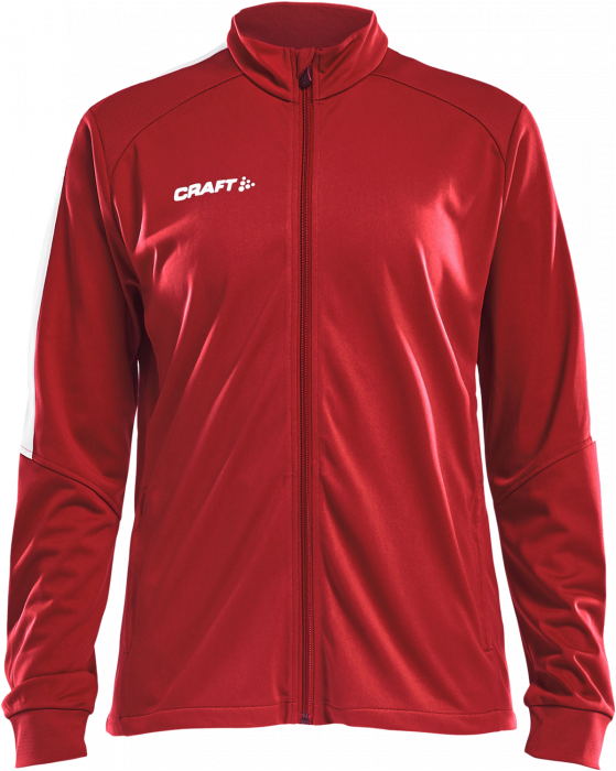 Craft - Progress Jacket Women - Rosso & bianco