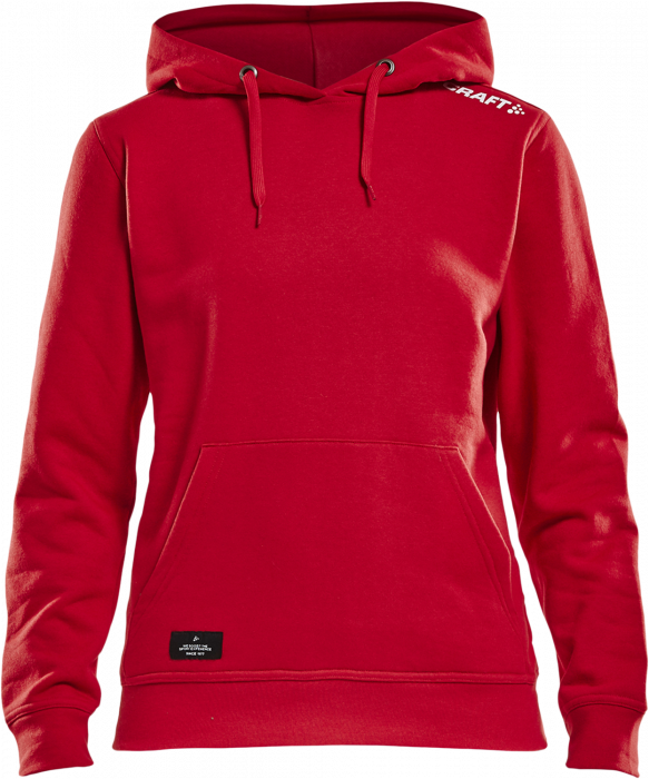 Craft - Hoodie Women - Czerwony