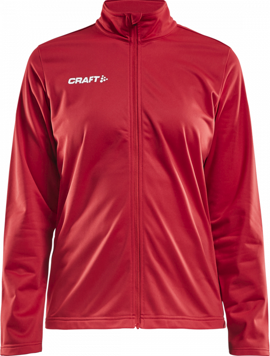 Craft - Squad Jacket Women - Rosso & bianco