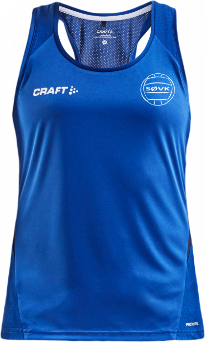 Craft - Sønderborg Volleyball Sleeveless T-Shirt Women - Cobalt & marinblå