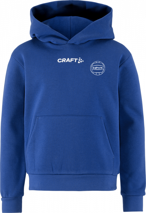 Craft - Sønderborg Volleyball Hoodie Kids - Club Cobolt