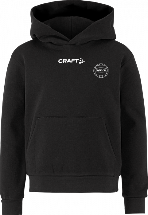 Craft - Sønderborg Volleyball Hoodie Kids - Negro