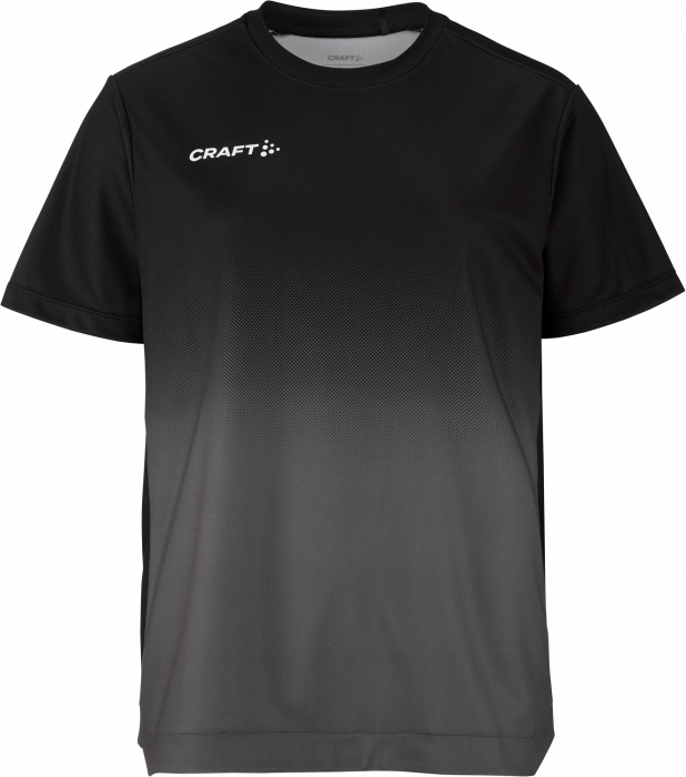 Craft - Evolve 2.0 Structured Graphic Jersey Women - Czarny & szary granitowy