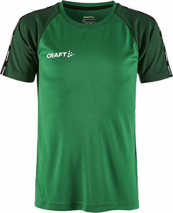 Craft - Squad 2.0 Contrast Jersey Jr - Team Green & ivy