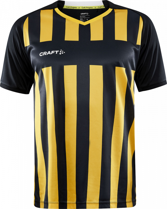 Craft - Progress 2.0 Stripe Jersey Men - Schwarz & gelb
