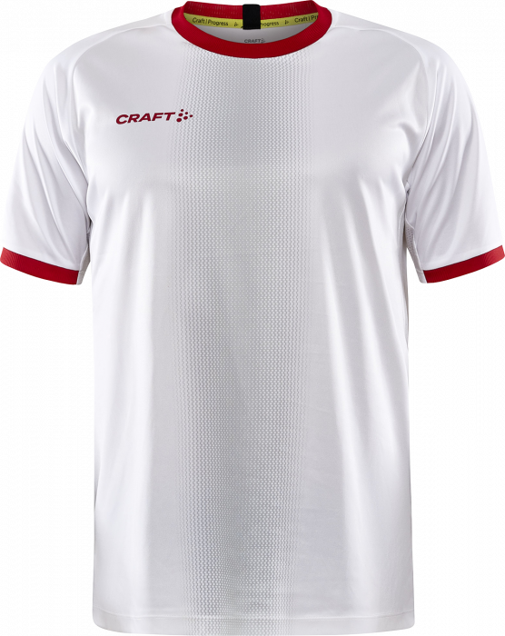 Craft - Progress 2.0 Graphic Jersey Men - Blanc & rouge