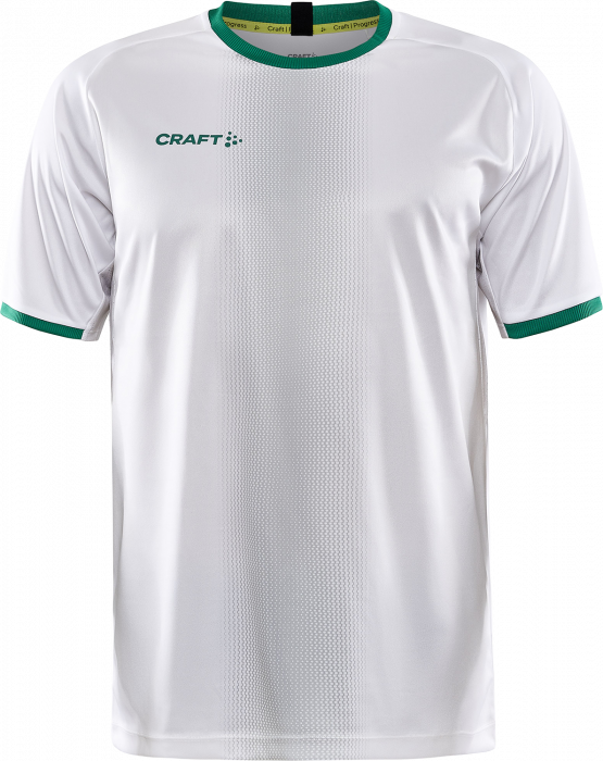 Craft - Progress 2.0 Graphic Jersey Junior - Weiß & grün