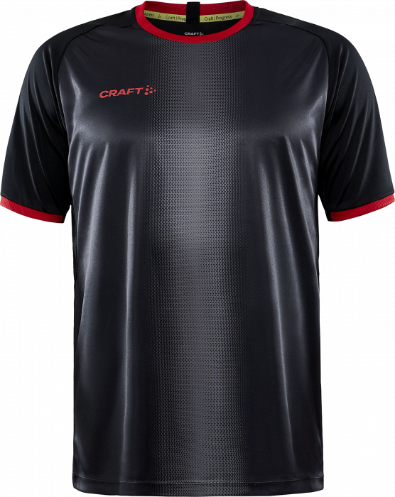 Craft - Progress 2.0 Graphic Jersey Junior - Schwarz & rot