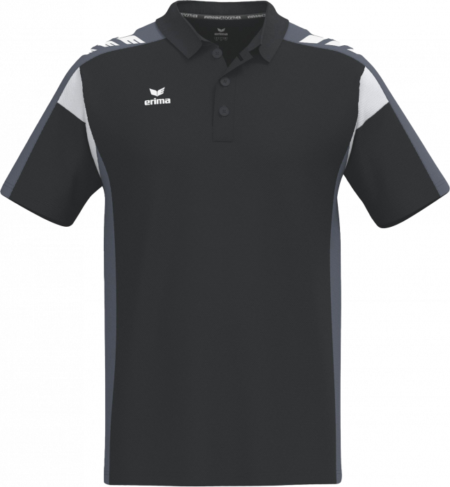 Erima - Celebrate 125 Polo - Schwarz & slate grey