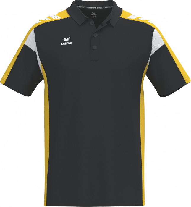 Erima - Celebrate 125 Polo - Preto & amarelo