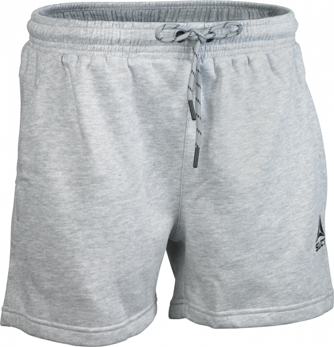 Select - Oxford V25 Sweat Shorts Dame - Melange Grey