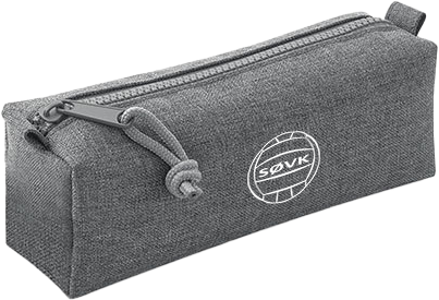 Quadra/Bagbase - Sønderborg Volleyball Pencil Case - Grey Marl