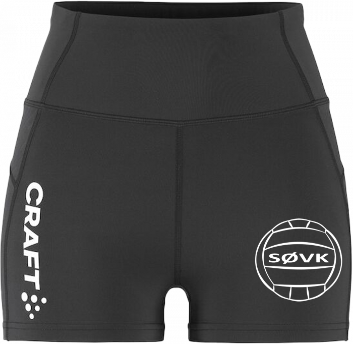 Craft - Sønderborg Volleyball Hot Pant Women - Negro