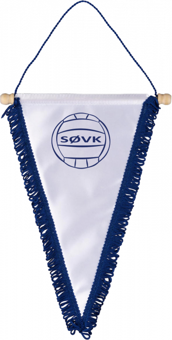 Sportyfied - Sønderborg Volleyball Vimpel - Wit & blauw